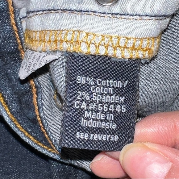 J Crew Factory Womens Toothpick Denim Bue Jeans Dark Wash Size 28 - Picture 9 of 10